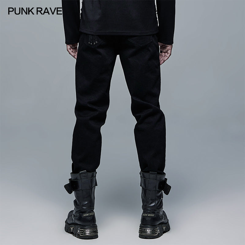 Punk Straight Long Pants– Punkravestore