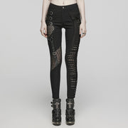 PUNK Recombined Asymmetric Pants