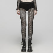 2024 PUNK tie-dyed mesh leggings