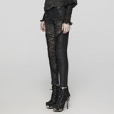 Goth Exquisite Lace Leggings