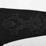 Goth lace decal leggings