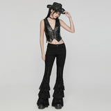 Low waist goth jeans