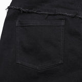 Punk decadent cross patch straight pants