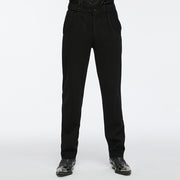 Goth minimalist trousers