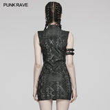 PUNK Sleeveless Dress