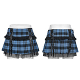 2024 Sweet punk pleated skirt