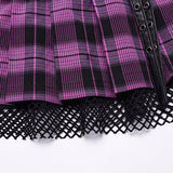 2024 Sweet punk pleated skirt