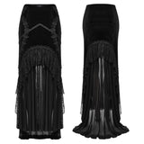 Goth Fish Tail Goddess Skirt