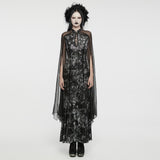 Goth Flowing Fairy  Dress