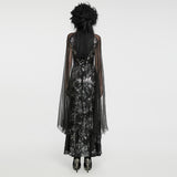 Goth Flowing Fairy  Dress