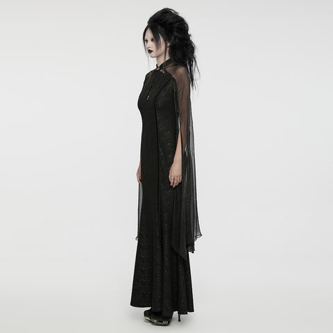 Goth Flowing Fairy  Dress