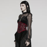 Goth Totem Retro Corset