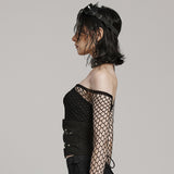 Punk Double layered Adjustable Corset