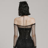 Punk Double layered Adjustable Corset