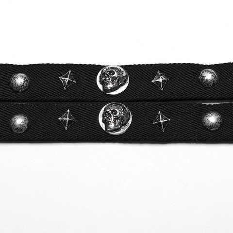 2024 Punk metal rivet choker