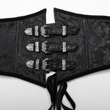 Goth Dark Mesh Detachable Corset