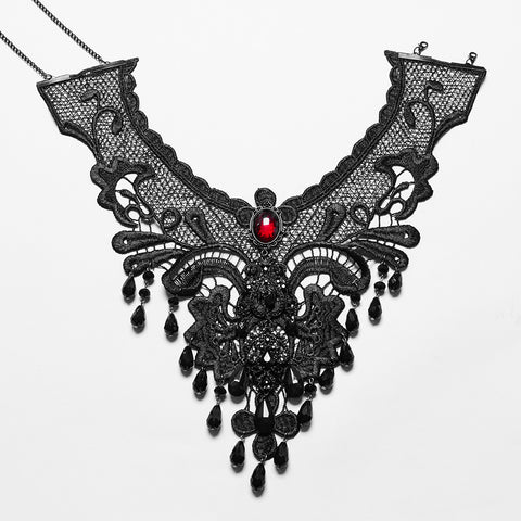 Goth ruby collar