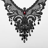 Goth ruby collar