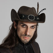 Punk Western Cowboy Hat