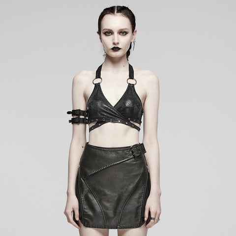 2024 Punk Sexy Halter Neck Top