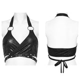 2024 Punk Sexy Halter Neck Top