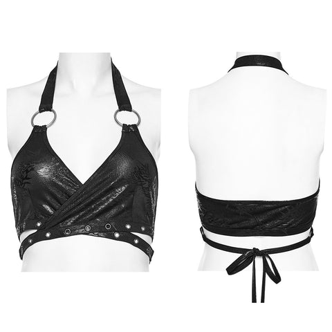 2024 Punk Sexy Halter Neck Top