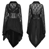 Punk  Skull and Rose Kimono