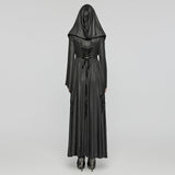 Goth Hooded Witch Coat