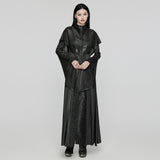 Goth Hooded Witch Coat