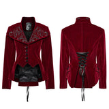 Goth Exquisite Embroidered Coat