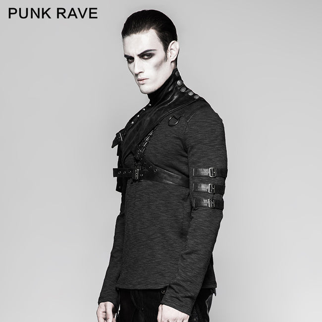 Punk Rave Black Gothic Punk Harness Accessories 