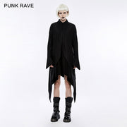 Loose Comfortable Cotton Gothic Shirt Dress