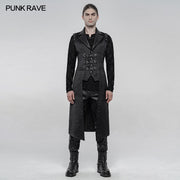 Punk mid-length vest