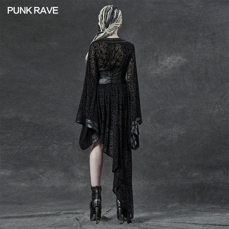 Gothic asymmetrical kimono– Punkravestore