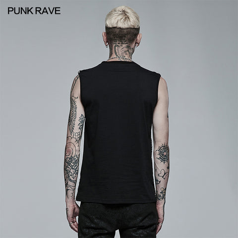 Punk Mesh Tank Top