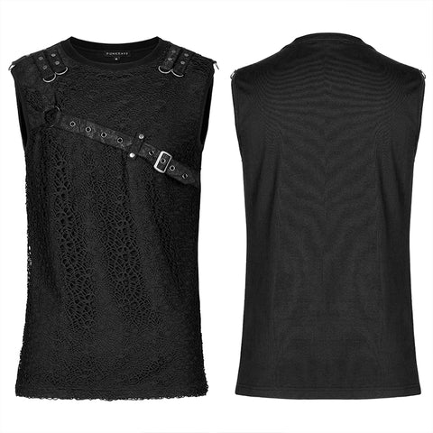 Punk Mesh Tank Top